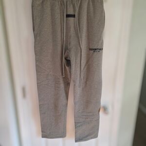 Essentials Mens Gray Sweatpants